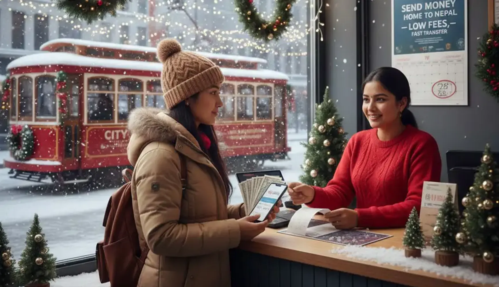 Christmas & New Year Remittance in Nepal: Send Love Home with City Express